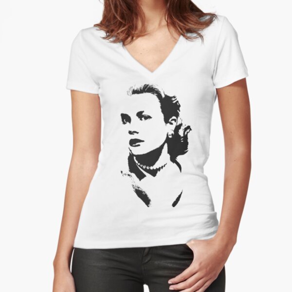 Full of Grace Kelly Fitted V-Neck T-Shirt