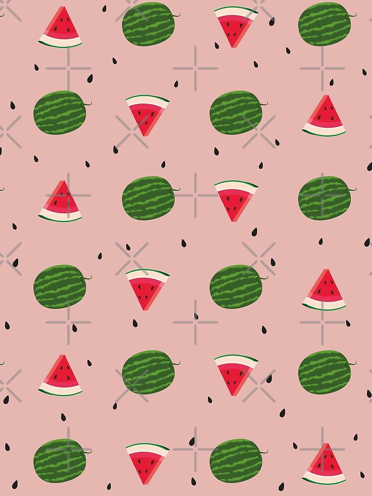Thumbnail 3 of 3, Scarf, Watermelon Pattern designed and sold by bynole.