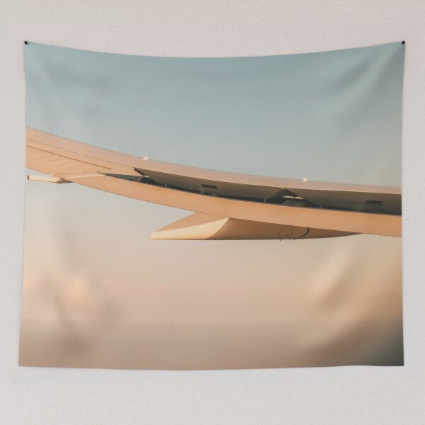 Item preview, Window Seat Views Aircraft Wing Airplane Travel Photography designed and sold by Sunny Collections.