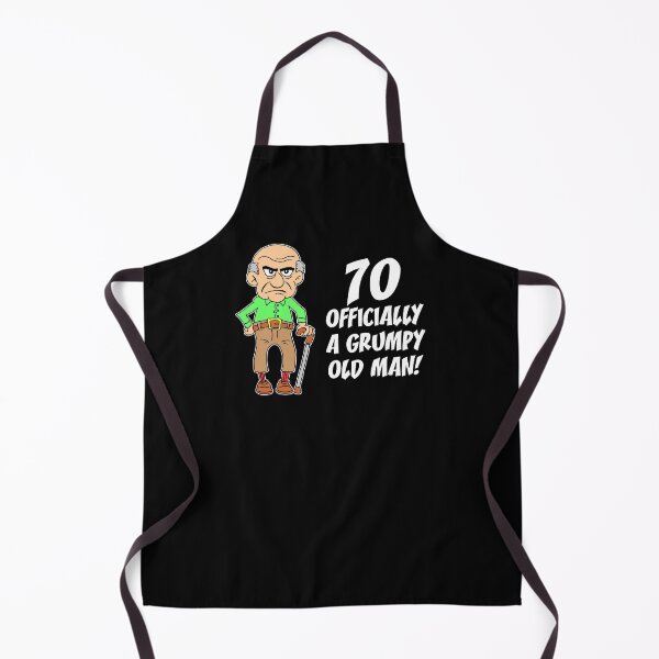 Item preview, 70 Officially Grumpy Old Man 70th Birthday designed and sold by jaycartoonist.