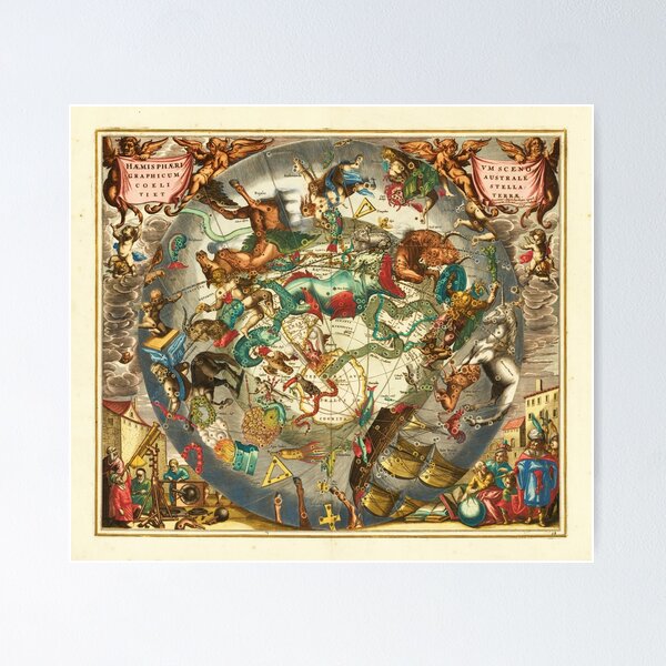 Item preview, Star Chart of the Southern Sky - Andreas Cellarius designed and sold by goldenanchor.