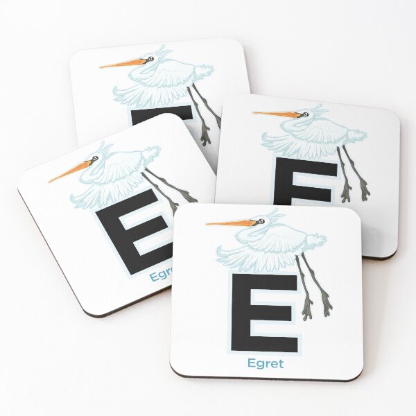 Item preview, E for Egret designed and sold by timmyce.