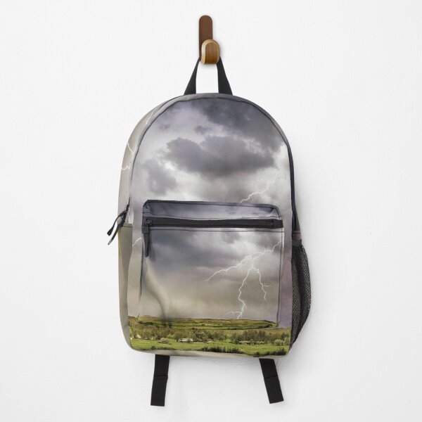 Item preview, Lightning thunderstorm and tornado hitting a village designed and sold by Mars Babe.