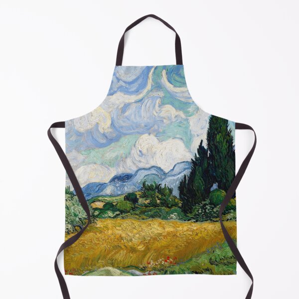 Item preview, Wheat Field with Cypresses - Vincent van Gogh designed and sold by maryedenoa.