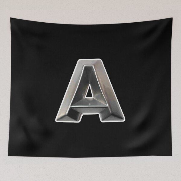 Item preview, 3D Letter A designed and sold by stickysterscom.