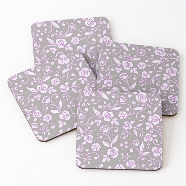 Item preview, Abstract floral seamless background, pattern with folk roses flowers designed and sold by mashmosh.