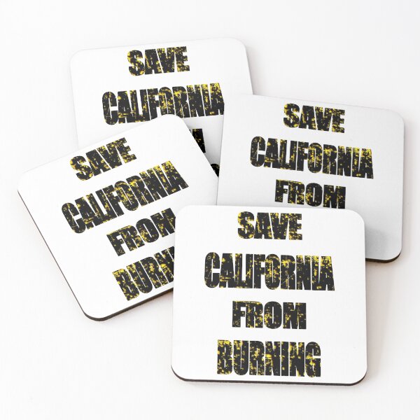 Item preview, Save California From Burning Black Text designed and sold by vineeth.