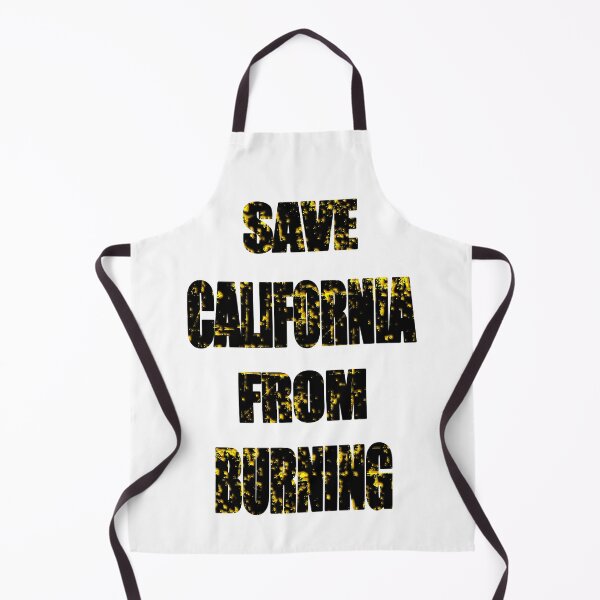 Item preview, Save California From Burning Black Text designed and sold by vineeth.
