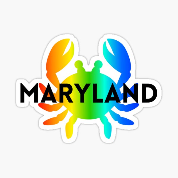 Item preview, Maryland Pride with Crab designed and sold by Stepadoda.
