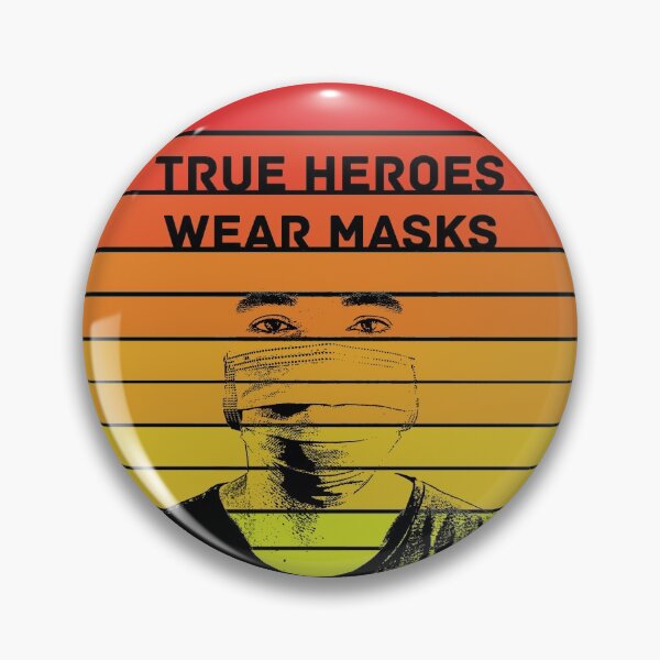Item preview, True Heroes Wear Masks Variation designed and sold by AMJGrillo.