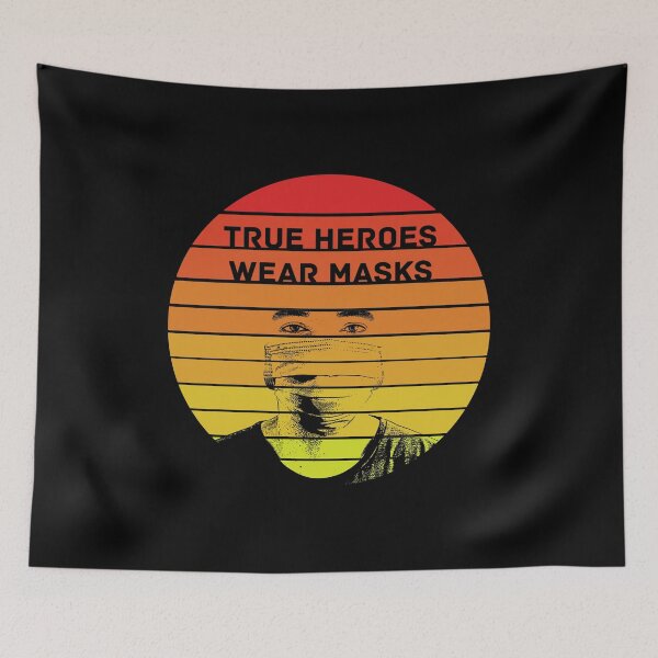 Item preview, True Heroes Wear Masks Variation designed and sold by AMJGrillo.