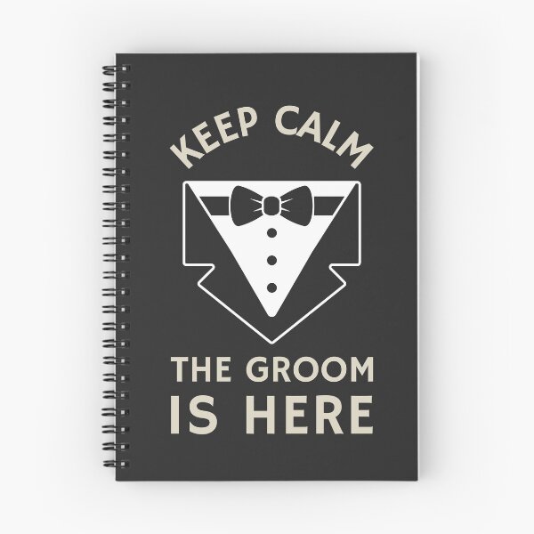 Item preview, KEEP CALM THE GROOM IS HERE designed and sold by EsmoozyDMaestro.