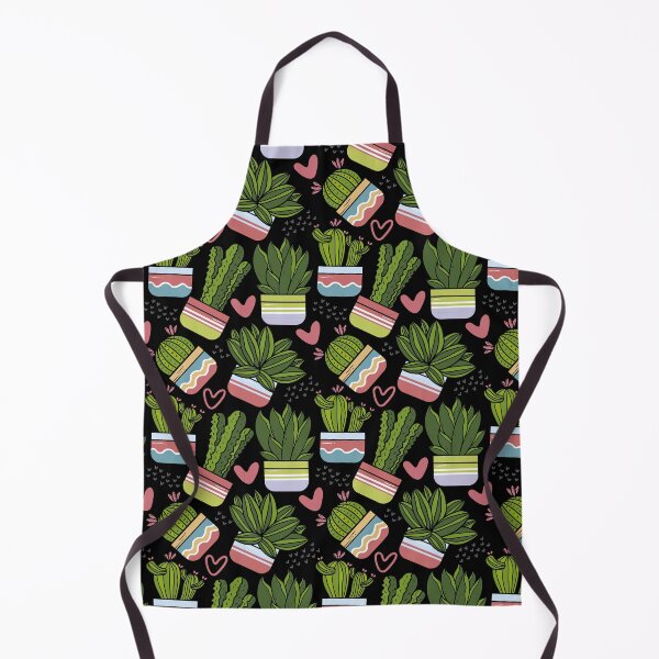 Item preview, Green Cactus Pattern Black Mask designed and sold by Marstore.