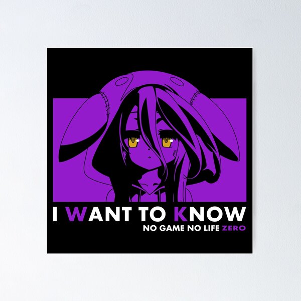 no game no life: zero poster  No game no life, Anime printables, Anime  reccomendations