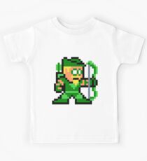8-bit Green Arrow Kids Tee