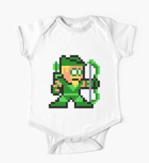 8-bit Green Arrow One Piece - Short Sleeve