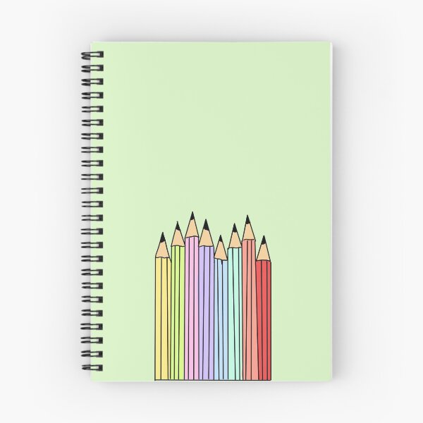 Item preview, Pastel Back To School No.2 Pencils designed and sold by Iampainted.