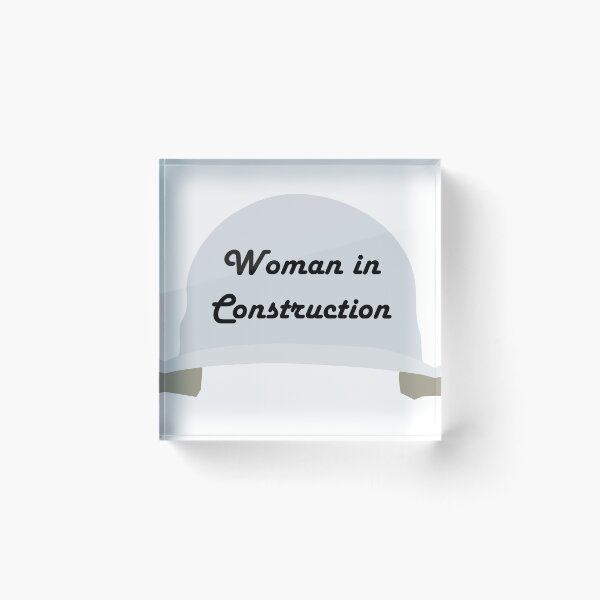 Item preview, Woman in Construction Hard Hat designed and sold by aridorsey.