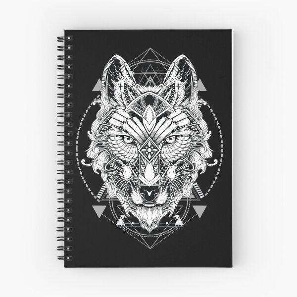 Item preview, Geometric Shiny Wolf designed and sold by VibrantGifts.