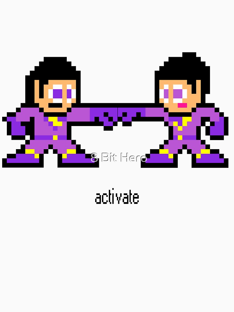 8-bit Wonder Twins by groundhog7s