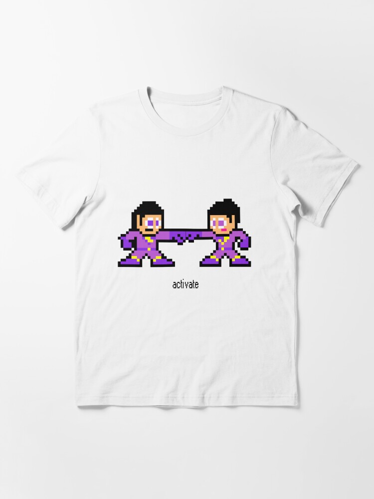 Alternate view of 8-bit Wonder Twins Essential T-Shirt