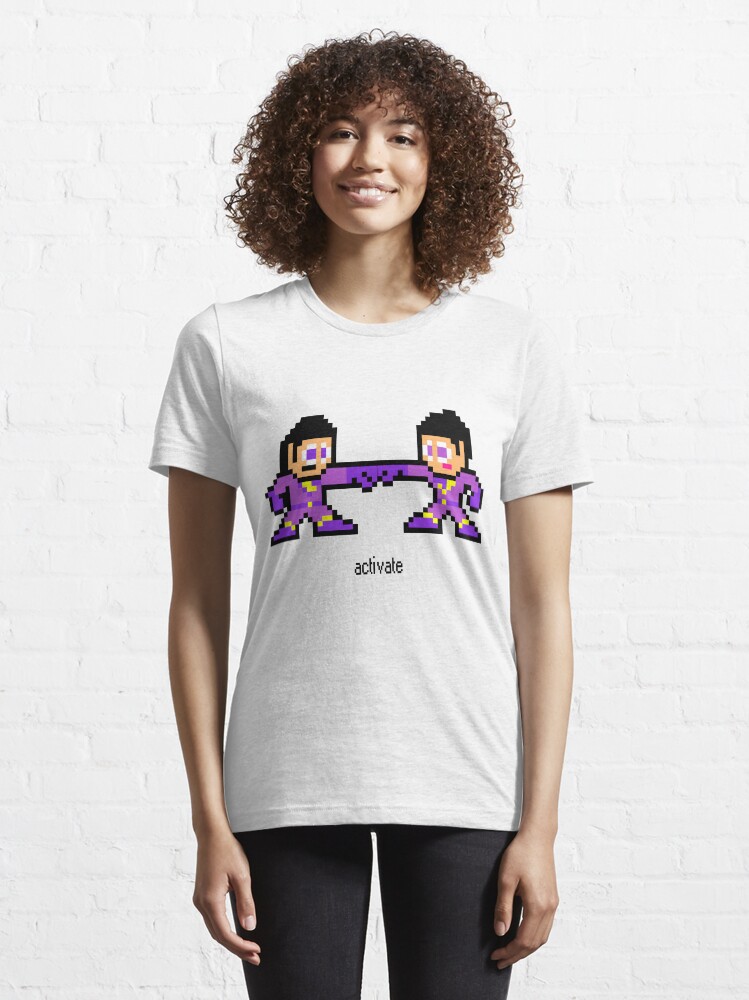 Alternate view of 8-bit Wonder Twins Essential T-Shirt