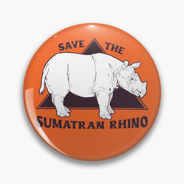 Item preview, Save The Rhinos - Sumatran Rhino designed and sold by comfykindness.