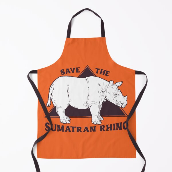 Item preview, Save The Rhinos - Sumatran Rhino designed and sold by comfykindness.