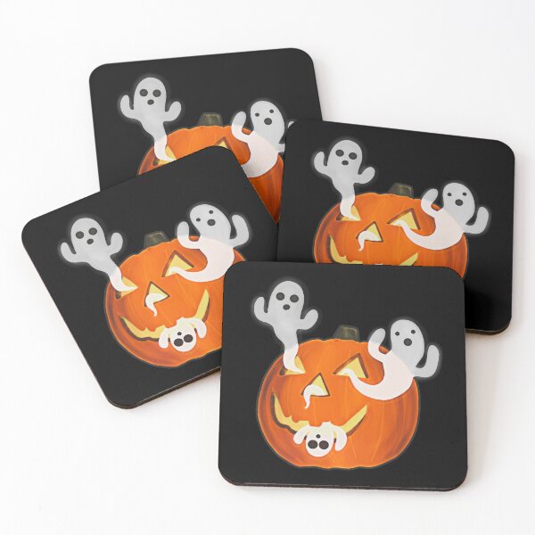 Item preview, Pumpkin Eating Ghosts designed and sold by MrPrestige.