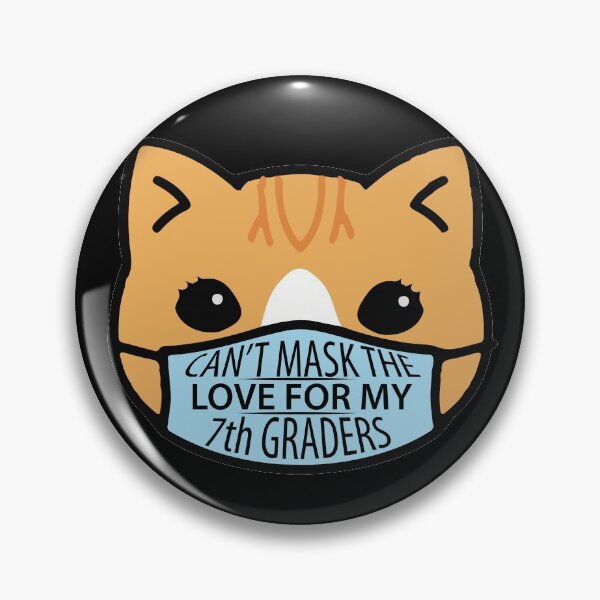 Item preview, Can't Mask The Love for My 7th Graders School Teacher designed and sold by TravelScientist.