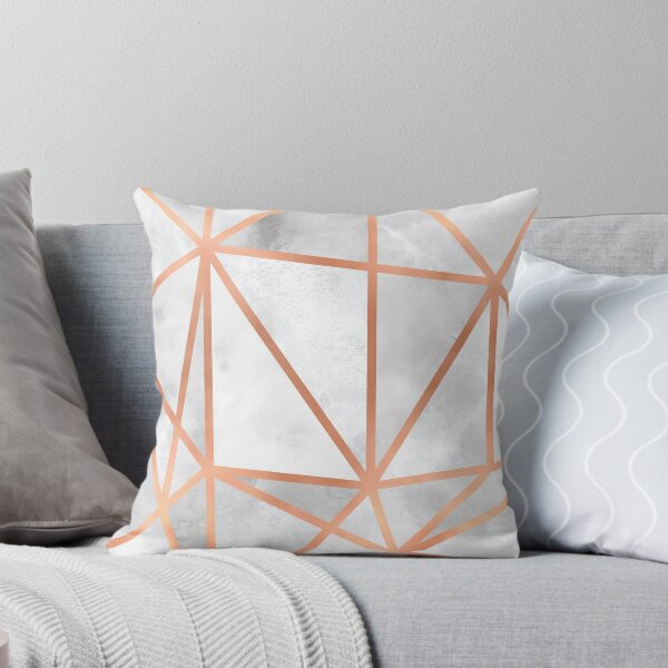 Item preview, White & Copper Geo designed and sold by Blue-Banana.