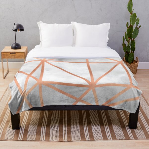 Item preview, White & Copper Geo designed and sold by Blue-Banana.