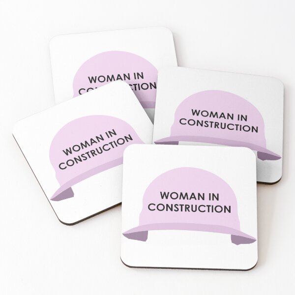 Item preview, Woman in Construction Hard Hat (Purple) designed and sold by aridorsey.