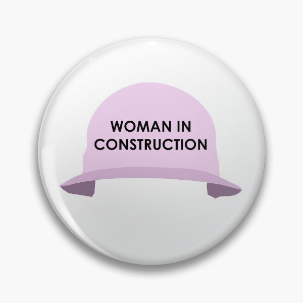 Item preview, Woman in Construction Hard Hat (Purple) designed and sold by aridorsey.