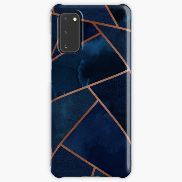 Navy & Copper Geo Samsung Galaxy Snap Case