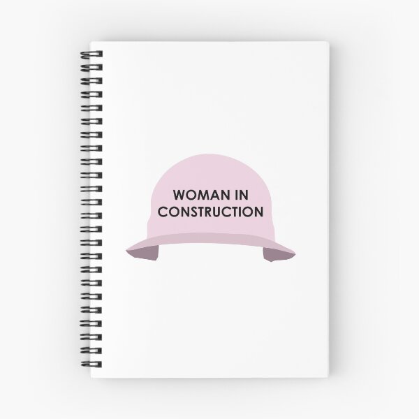 Item preview, Woman in Construction Hard Hat (Pink) designed and sold by aridorsey.