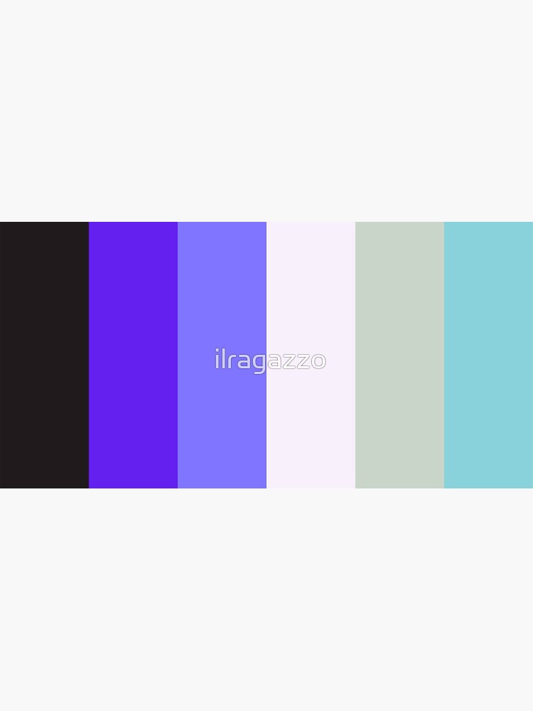 "At home alone Color Palette" Sticker for Sale by ilragazzo Redbubble