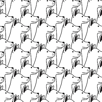 Artwork thumbnail, Dogs Pattern by givemedogs
