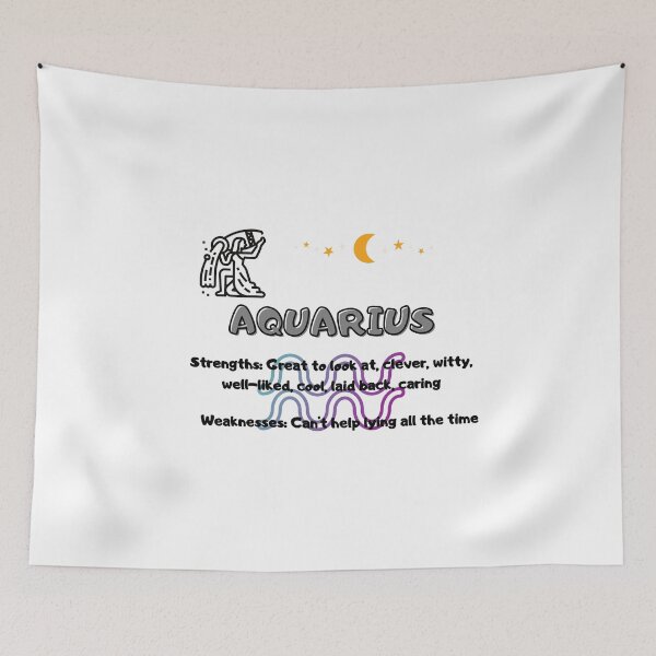 Item preview, Aquarius strengths and weaknesses designed and sold by Yesmalady.