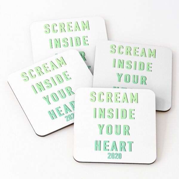 Item preview, Scream Inside Your Heart 2020 designed and sold by Crestedge Designs.