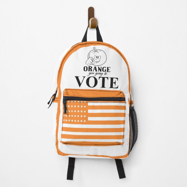 Item preview, Orange you going to Vote with American flag designed and sold by Fruit-Tee.