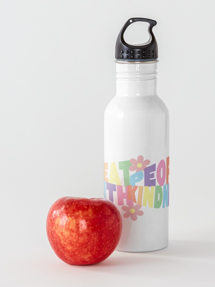 Alternate view of rainbow tpwk Water Bottle
