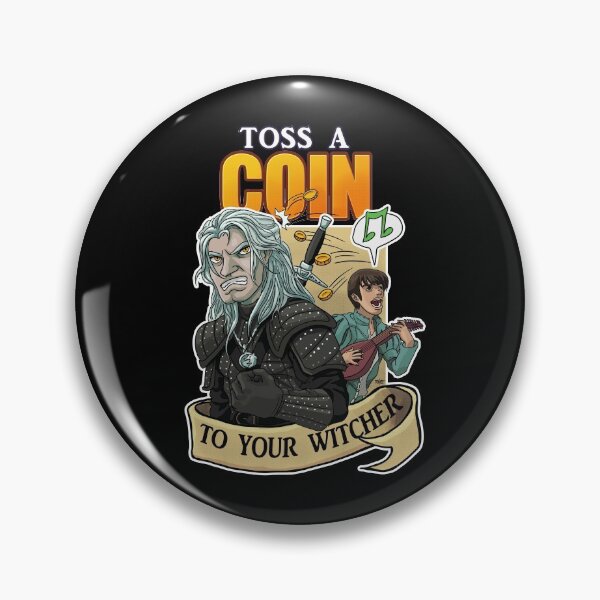 Item preview, Toss a Coin (in) to your Witcher T-Shirt designed and sold by RafaDG.