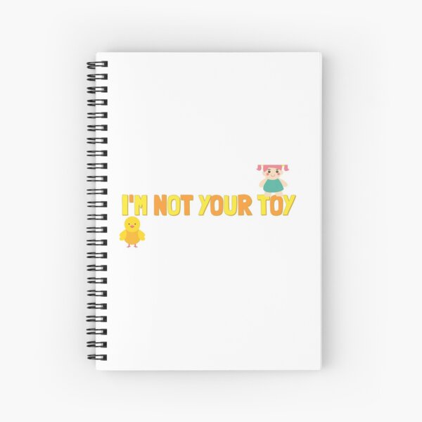 Vista previa del artículo con la obra «no soy tu juguete», diseñado y vendido por CPSM.