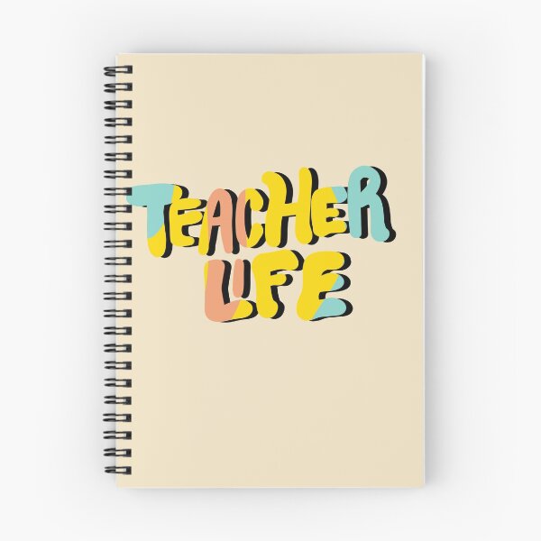 Item preview, Teacher Life Yellow Peach Teal  designed and sold by Iampainted.