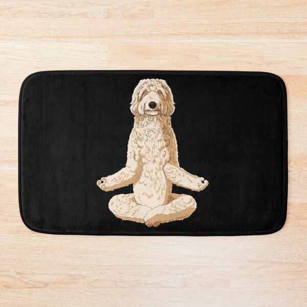 Item preview, Meditating Labradoodle Dog designed and sold by alwe-designs.
