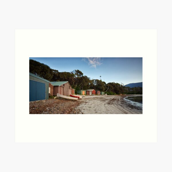 Item preview, Eaglehawk Neck Boat Sheds designed and sold by Chris Cobern.