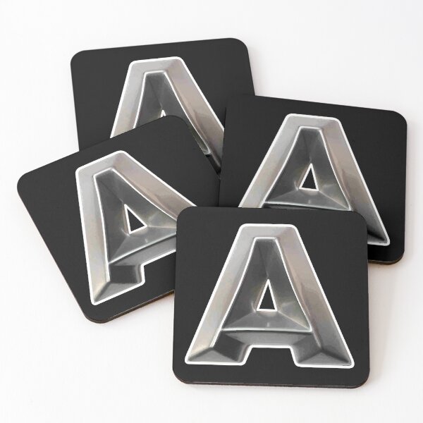 Item preview, 3D Letter A designed and sold by stickysterscom.