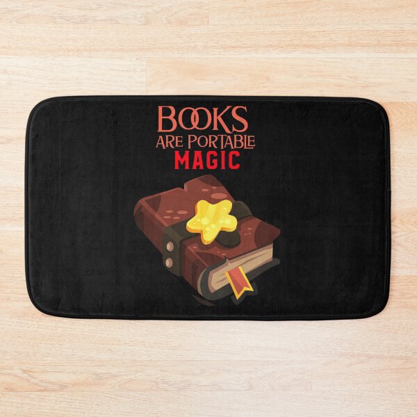 Item preview, Books are Portable Magic- Book Reading designed and sold by EvaWolf.