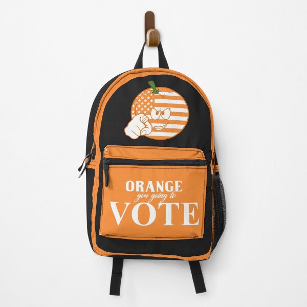 Item preview, Orange you going to Vote with American flag designed and sold by Fruit-Tee.